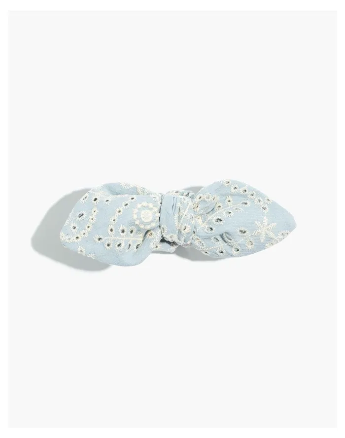 Bow Claw Hair Clip Terrace Blue Women Madewell Hair Accessories