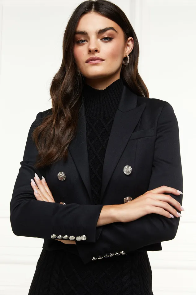 Brompton Jacket Black Twill Women Holland Cooper Jackets