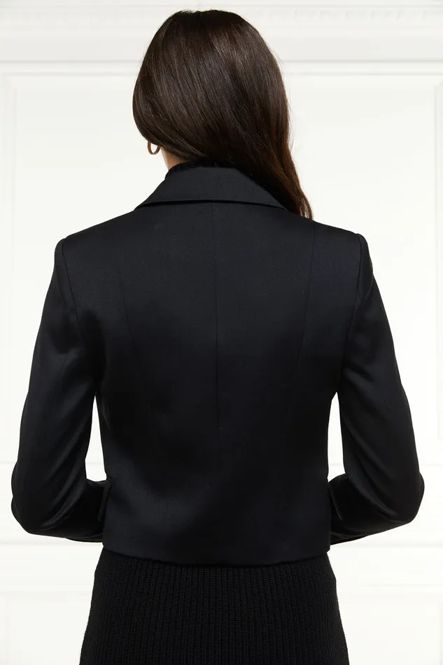 Brompton Jacket Black Twill Women Holland Cooper Jackets