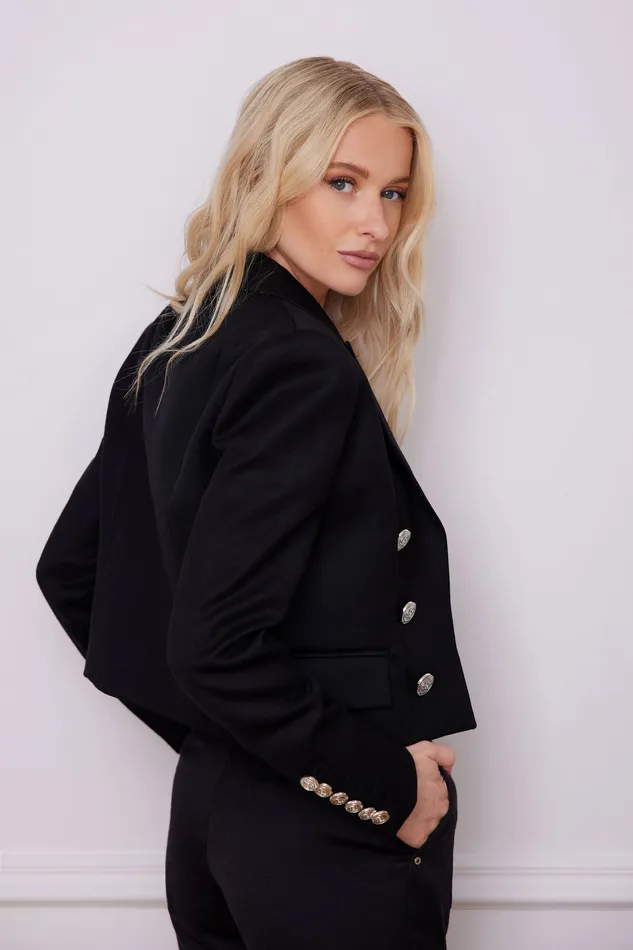 Brompton Jacket Black Twill Women Holland Cooper Jackets