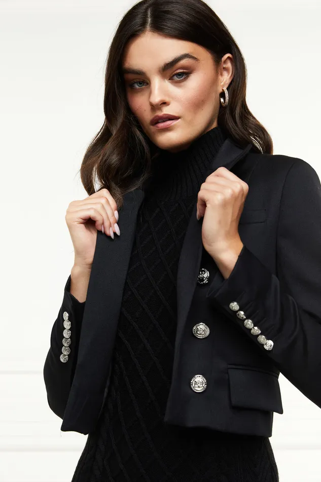 Brompton Jacket Black Twill Women Holland Cooper Jackets