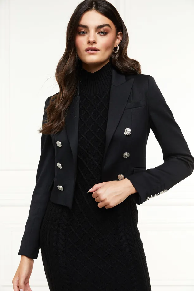Brompton Jacket Black Twill Women Holland Cooper Jackets