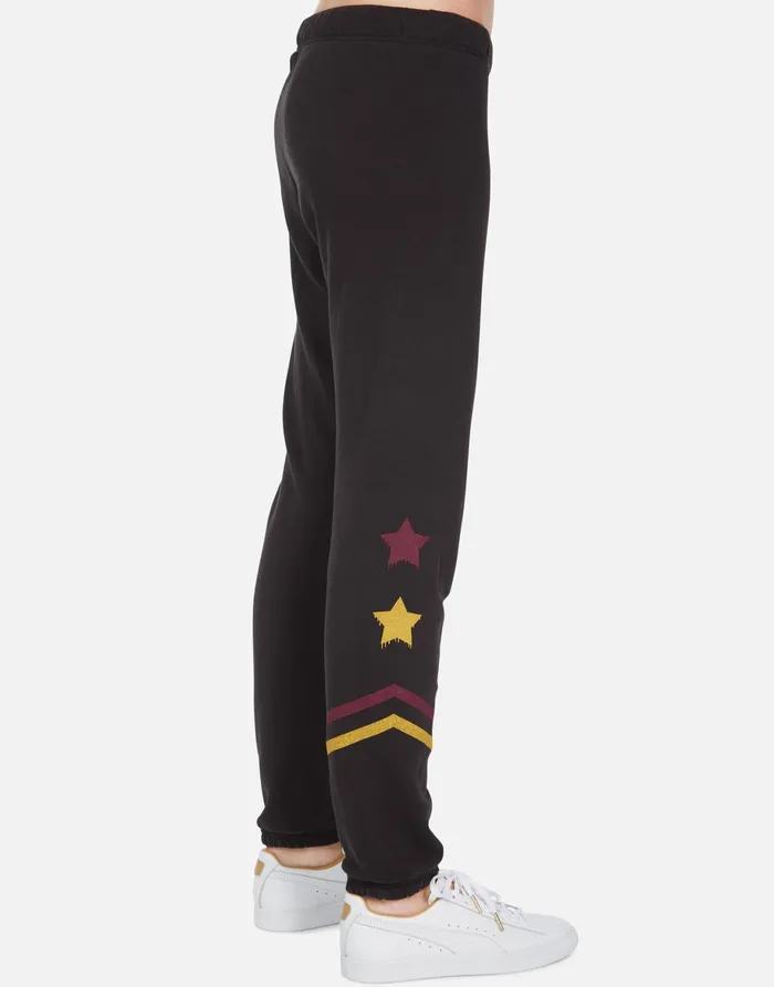 Brynn Dripping Star Onyx Women039s Lauren Moshi Long Sweatpants