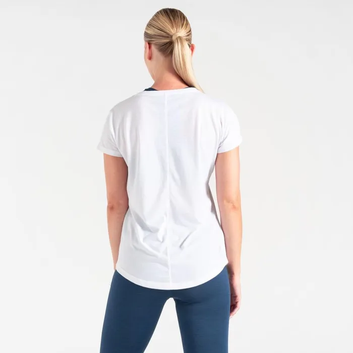 Calm TShirt White Women Dare 2b Graphic TShirts