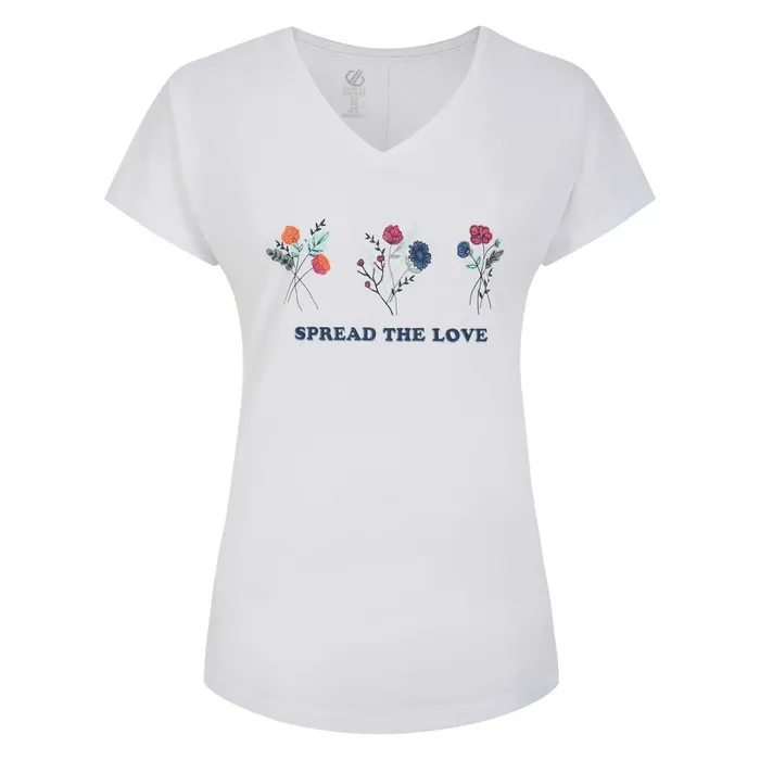 Calm TShirt White Women Dare 2b Graphic TShirts