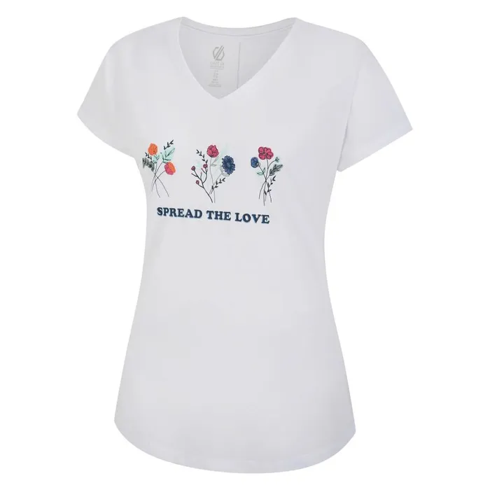 Calm TShirt White Women Dare 2b Graphic TShirts