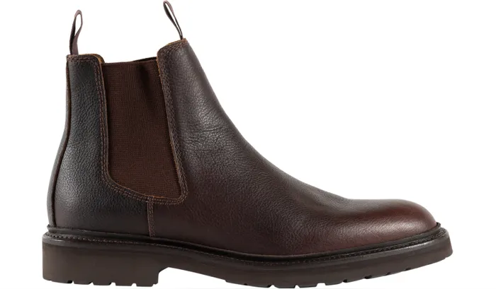 Camborne 8211 Brown Pull Up Grain Mens Barker Shoes Mens Boots