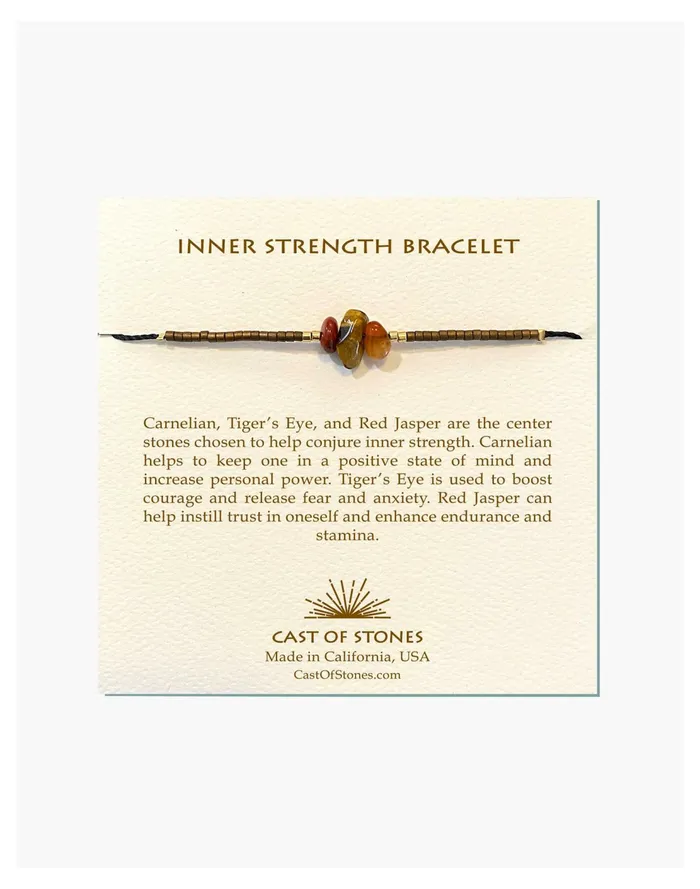 Cast Of Stones INNER STRENGTH BRACELET Brown Multi Women Madewell Bracelets