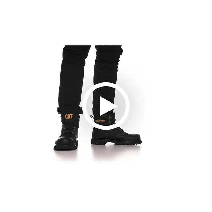 Cat Footwear Second Shift Steel Toe Work Boot Men Boots