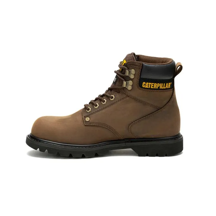 Cat Footwear Second Shift Waterproof Steel Toe Work Boot Men Boots