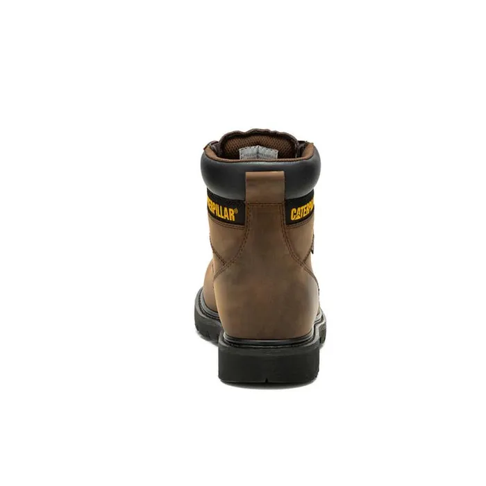 Cat Footwear Second Shift Waterproof Steel Toe Work Boot Men Boots