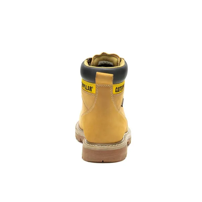 Cat Footwear Second Shift Waterproof Steel Toe Work Boot Men Boots