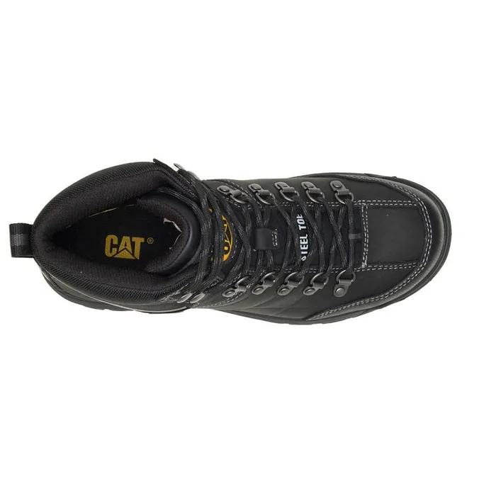 Cat Footwear Threshold Waterproof Steel Toe Work Boot Men Boots