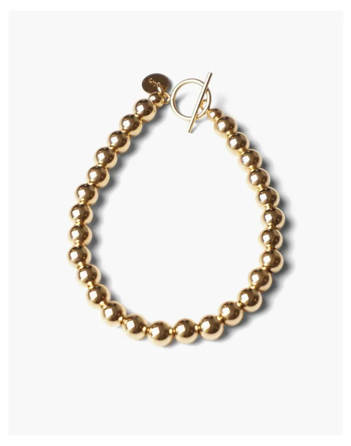 Charlotte Cauwe Studio Bead Bracelet In Gold Gold Women Madewell Bracelets