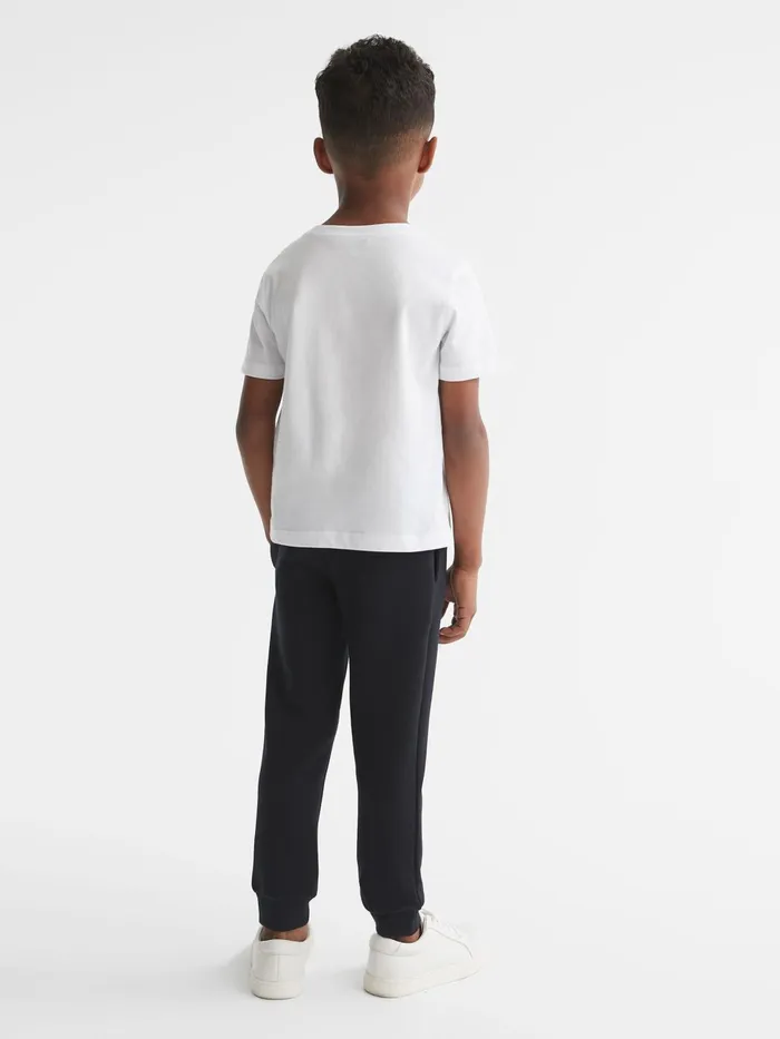 Children Bless Crew Neck TShirt White Reiss TShirts