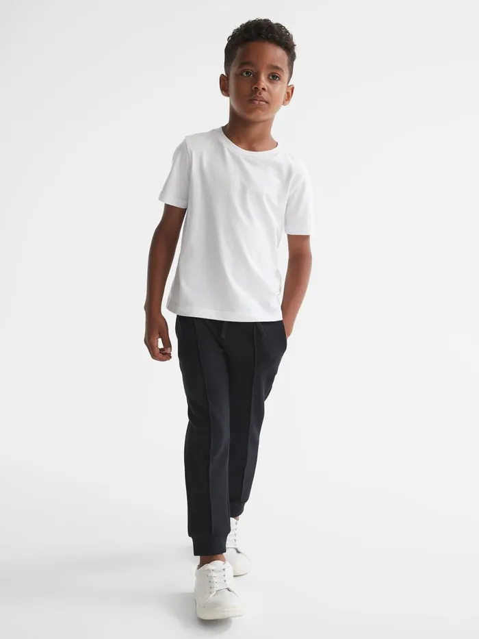 Children Bless Crew Neck TShirt White Reiss TShirts