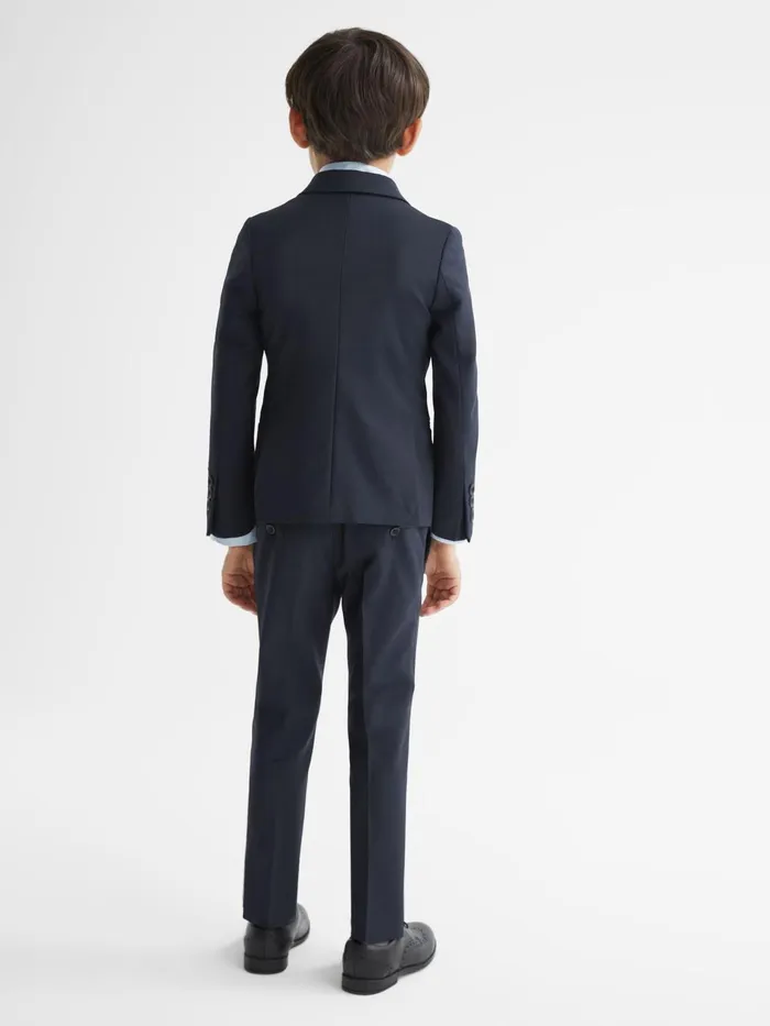 Children Hope Modern Fit Mixer Blazer Navy Reiss Coats and Jackets