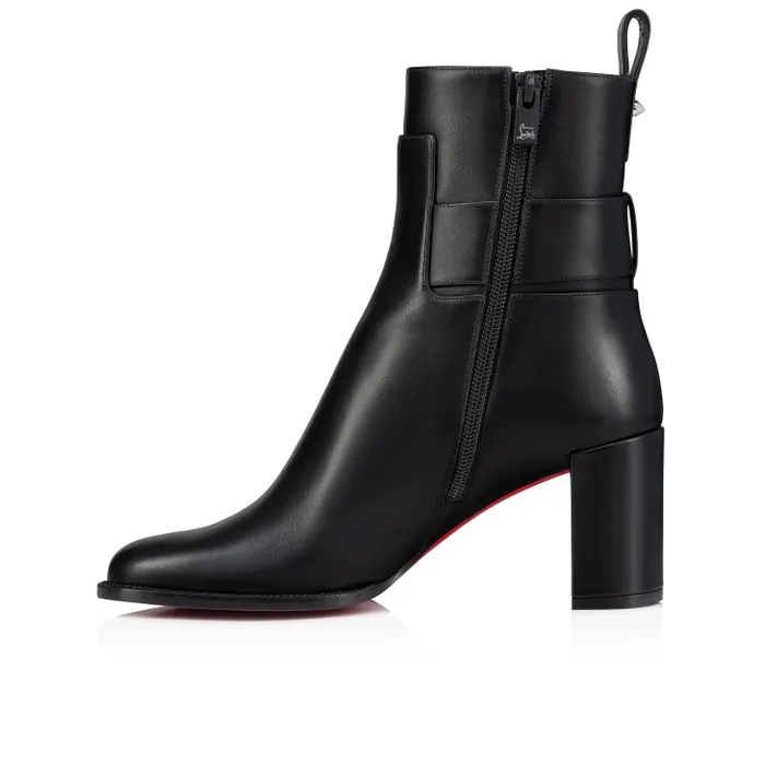 Christian Louboutin Boots Women Booty Lock 70 Mm Low Boots 8211 Calf Leather 8211 Black