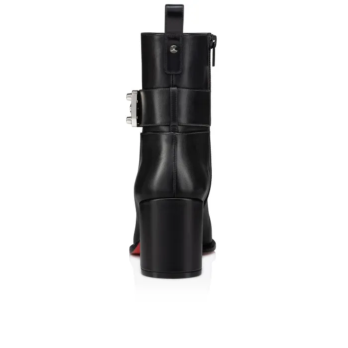 Christian Louboutin Boots Women Booty Lock 70 Mm Low Boots 8211 Calf Leather 8211 Black