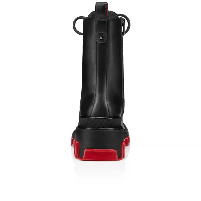 Christian Louboutin Boots Women Dune Trott Alta Low Boots 8211 Calf Leather 8211 Black