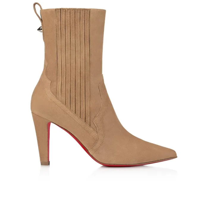 Christian Louboutin Boots Women Santigag 85 Mm Low Boots 8211 Veau Velours 8211 Lionne