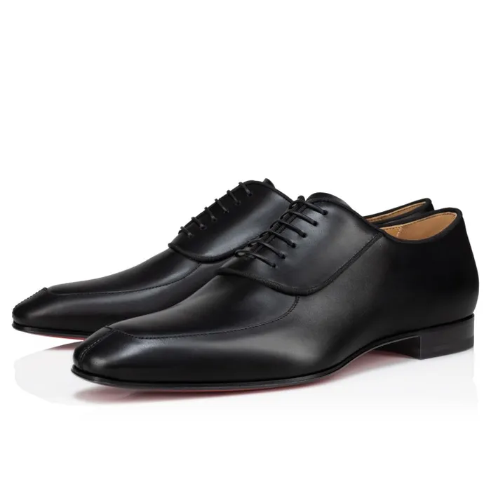 Christian Louboutin Buckles and Laceups Men Lafitte Oxford 8211 Calf Leather 8211 Black