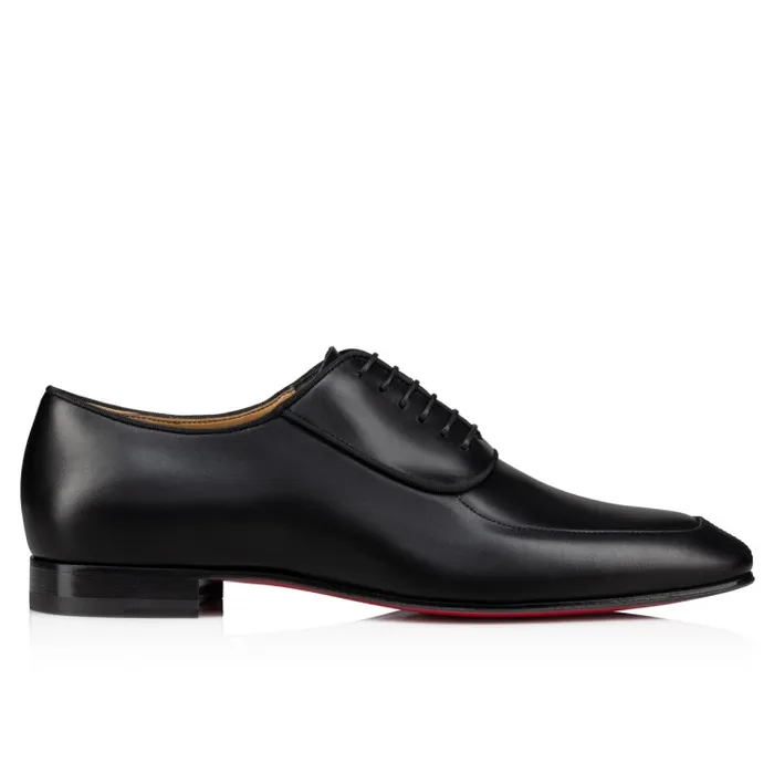Christian Louboutin Buckles and Laceups Men Lafitte Oxford 8211 Calf Leather 8211 Black