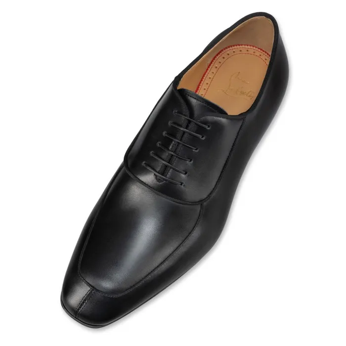 Christian Louboutin Buckles and Laceups Men Lafitte Oxford 8211 Calf Leather 8211 Black