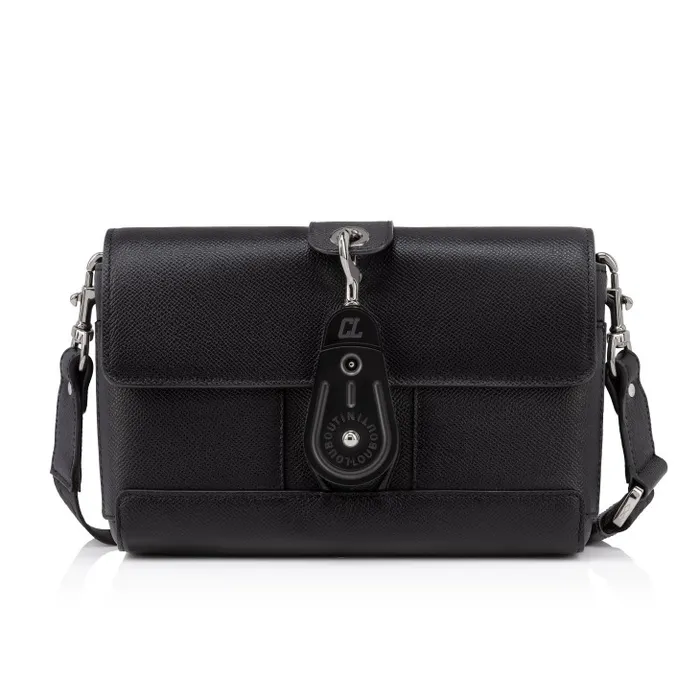 Christian Louboutin Crossbody Bags MenWomen Groovy Crossbody Bag 8211 Calf Alpin Leather 8211 Black Christian Louboutin Crossbody Bags MenWomen Groovy Crossbody Bag 8211 Calf Alpin Leather 8211 Black