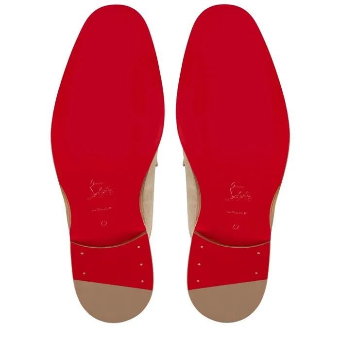 Christian Louboutin Loafers and Moccasins Men Chambeluss Mules 8211 Calf Leather 8211 Saharienne