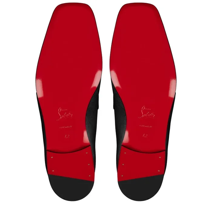 Christian Louboutin Loafers and Moccasins Men MJ Moc Loafers 8211 Calf Leather 8211 Black