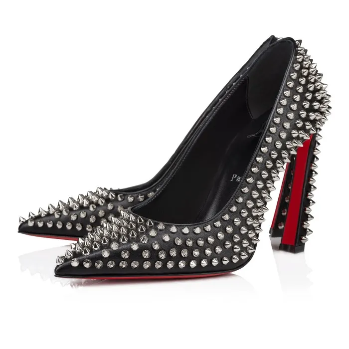 Christian Louboutin Pumps Women Condora Spikes 100 Mm Pumps 8211 Nappa Leather 8211 Black