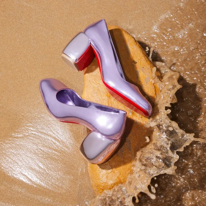 Christian Louboutin Pumps Women Minny 70 Mm Pumps 8211 Specchio Leather 8211 Parme