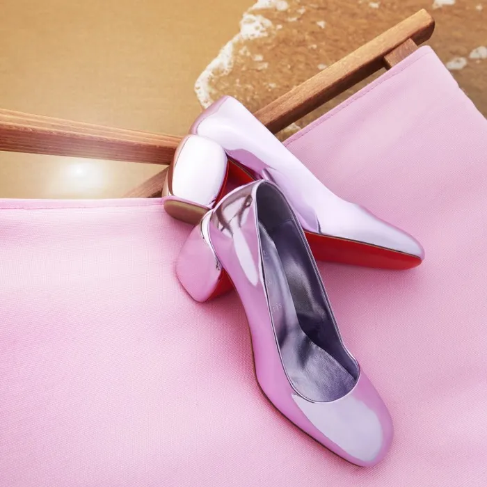 Christian Louboutin Pumps Women Minny 70 Mm Pumps 8211 Specchio Leather 8211 Parme