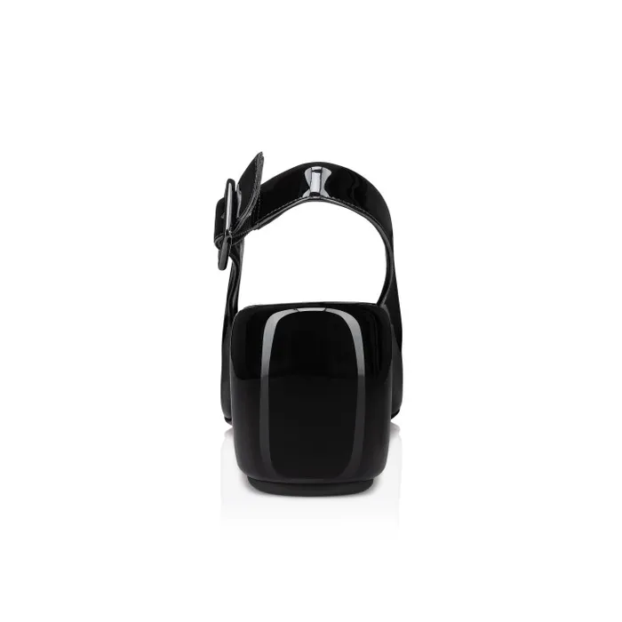 Christian Louboutin Pumps Women Minny Sling 70 Mm Sling Back Pumps 8211 Patent Calf Leather 8211 Black