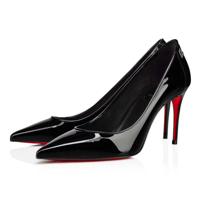 Christian Louboutin Pumps Women Sporty Kate 85 Mm Pumps 8211 Patent Calf 8211 Black