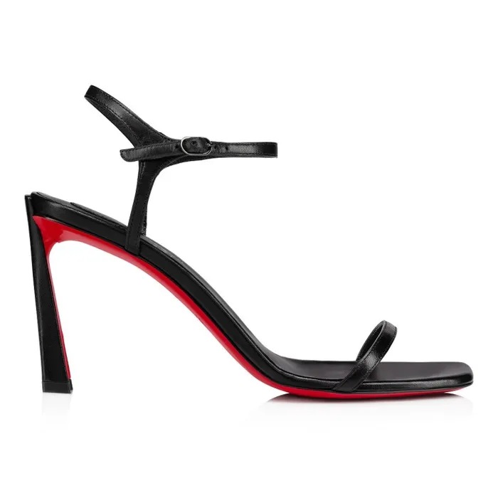 Christian Louboutin Sandals and Slides Women Condora Sandal 85 Mm Sandals 8211 Leather 8211 Black