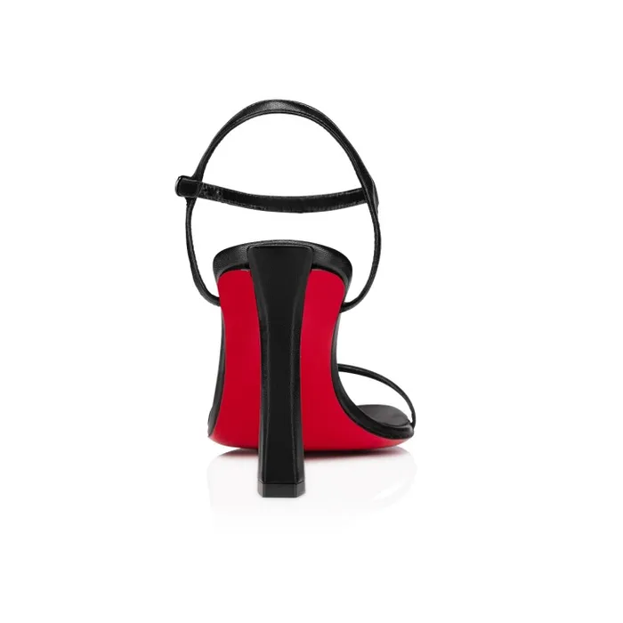 Christian Louboutin Sandals and Slides Women Condora Sandal 85 Mm Sandals 8211 Leather 8211 Black