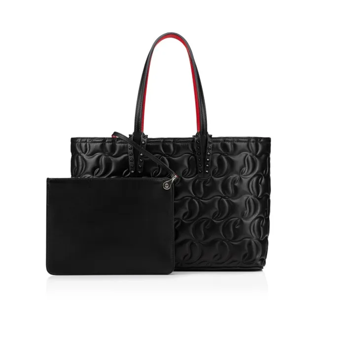 Christian Louboutin Shoulder Bags Women Cabata Small Tote Bag 8211 Nappa Leather 8211 Black