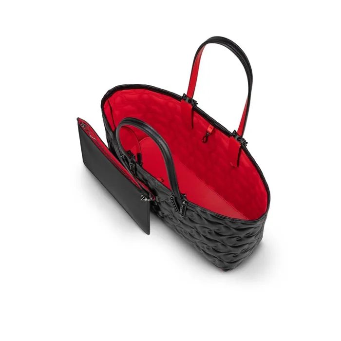 Christian Louboutin Shoulder Bags Women Cabata Small Tote Bag 8211 Nappa Leather 8211 Black