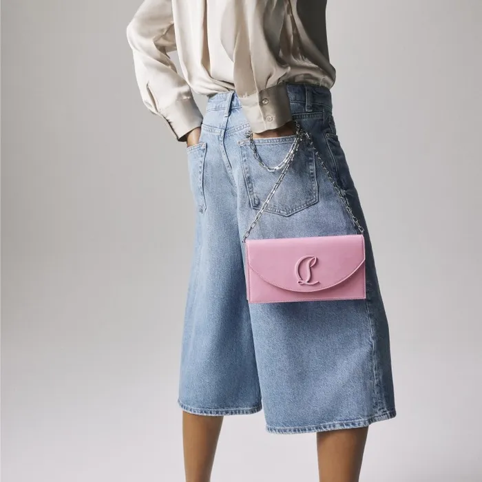 Christian Louboutin Shoulder Bags Women Loubi54 Clutch 8211 Iridescent Patent Leather 8211 Baby B Christian Louboutin Shoulder Bags Women Loubi54 Clutch 8211 Iridescent Patent Leather 8211 Baby B