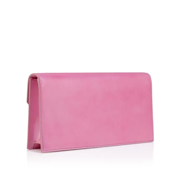 Christian Louboutin Shoulder Bags Women Loubi54 Clutch 8211 Iridescent Patent Leather 8211 Baby B
