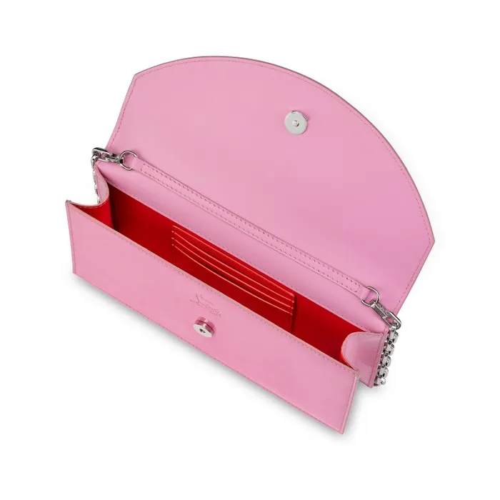 Christian Louboutin Shoulder Bags Women Loubi54 Clutch 8211 Iridescent Patent Leather 8211 Baby B