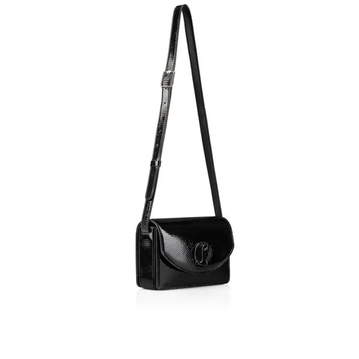 Christian Louboutin Shoulder Bags Women Loubi54 Crossbody Bag 8211 Vog Patent Leather 8211 Black
