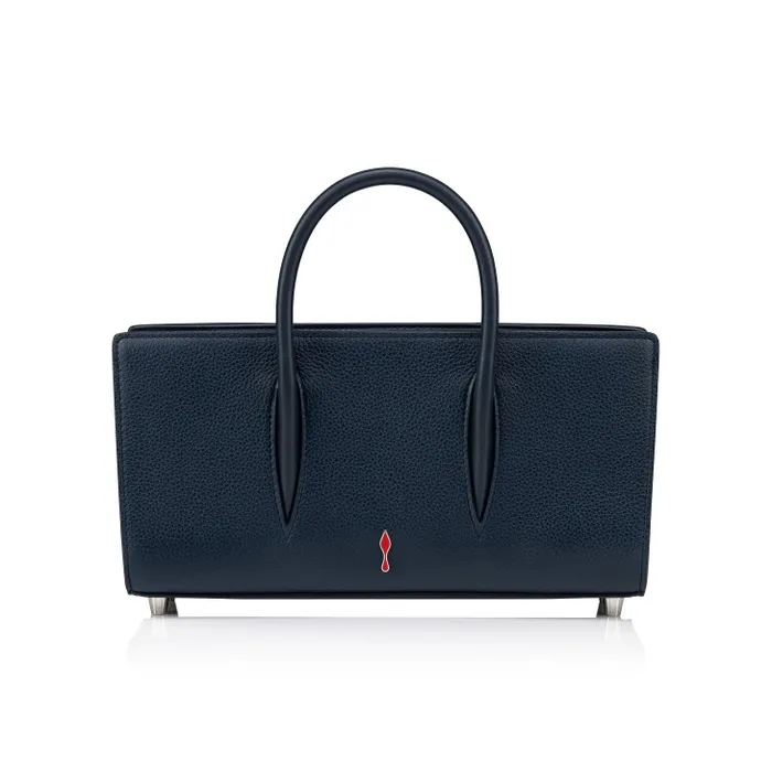 Christian Louboutin Shoulder Bags Women Paloma Top Handle Bag 8211 Calf Leather And Spikes Loubinthesky 8211 Navy