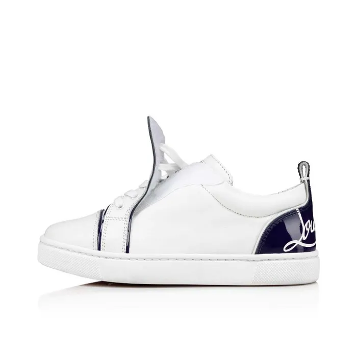 Christian Louboutin Sneakers Kids Funnyto Lowtop Sneakers 8211 Calf Leather 8211 Blue