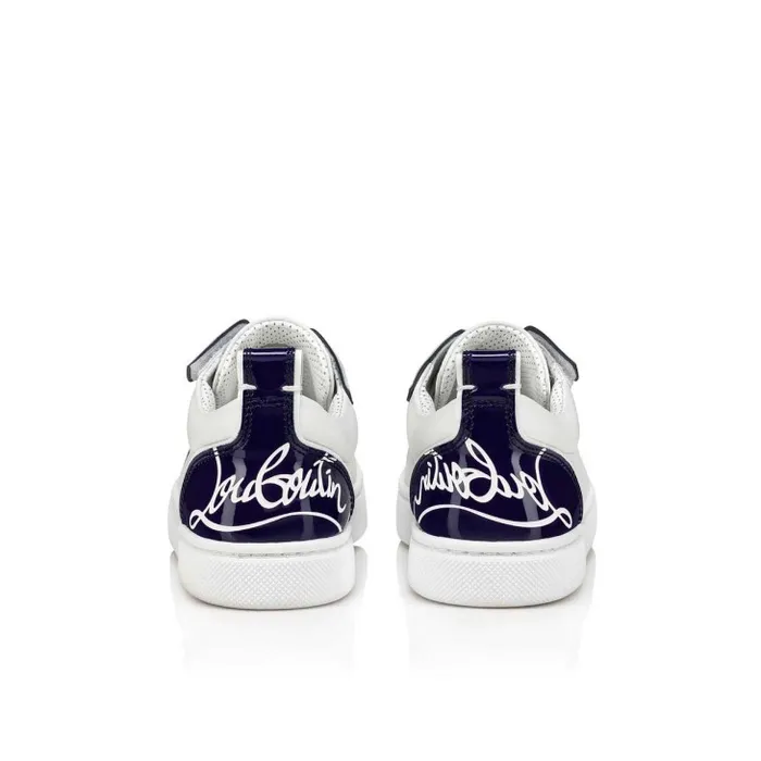 Christian Louboutin Sneakers Kids Funnyto Lowtop Sneakers 8211 Calf Leather 8211 Blue