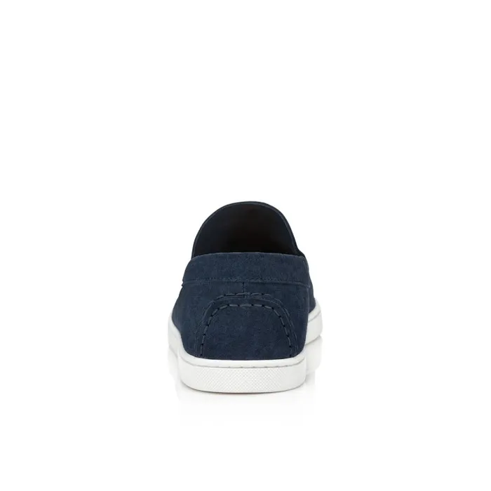 Christian Louboutin Sneakers Men Varsiboat Boat Shoes 8211 Leather 8211 Marine