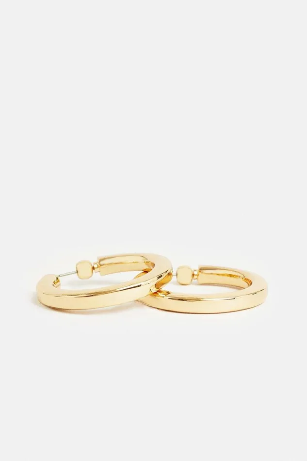Chunky Hoops Gold Women Karen Millen Jewellery