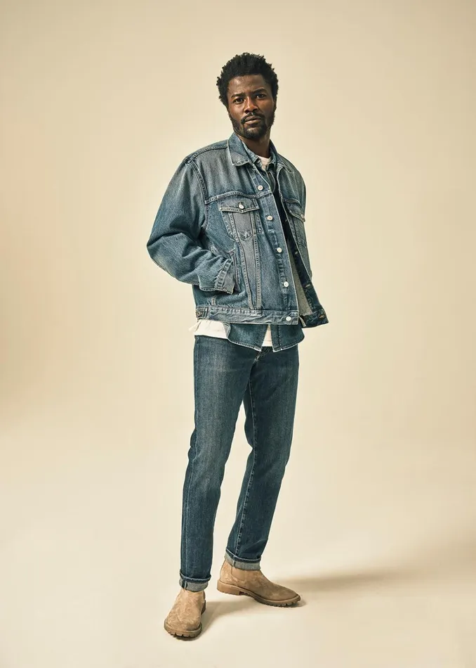 Citizens Of Humanity Bamford Denim Jacket In Siren Men Jackets